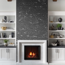 ELEGAN - 2X6/11X12, NERO, MATTE